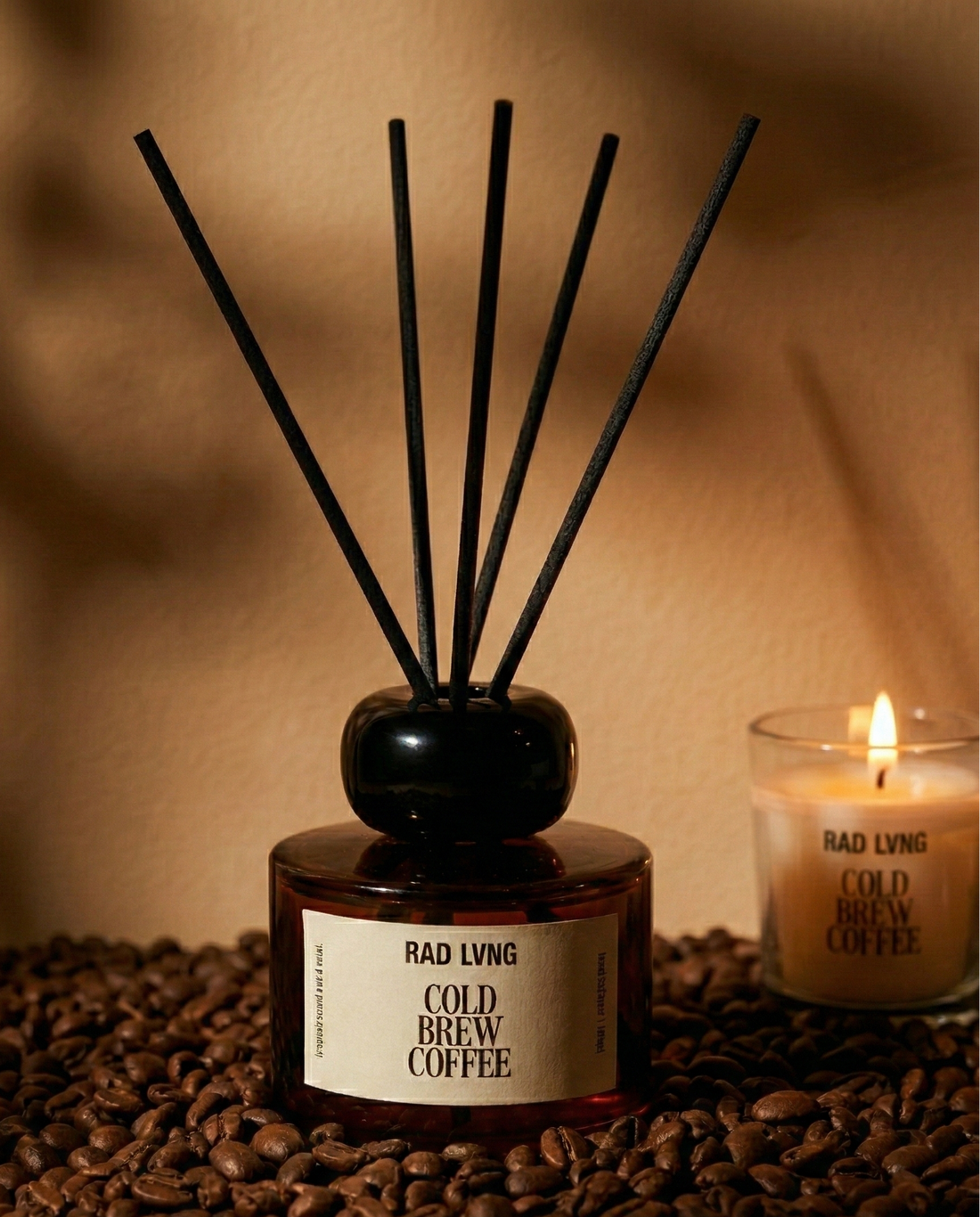 Cold brew reed diffuser 100ml for long-lasting home fragrance