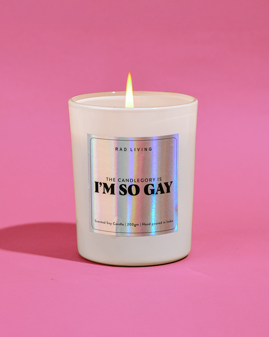 I'm So Gay Candle