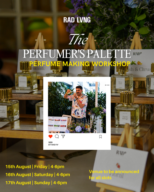 Perfume Making Workshop, August | Mumbai