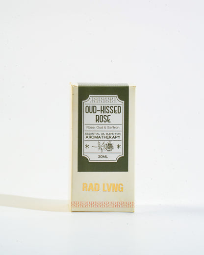 Oud-Kissed Rose - Essential Oil Blend for Aromatherapy