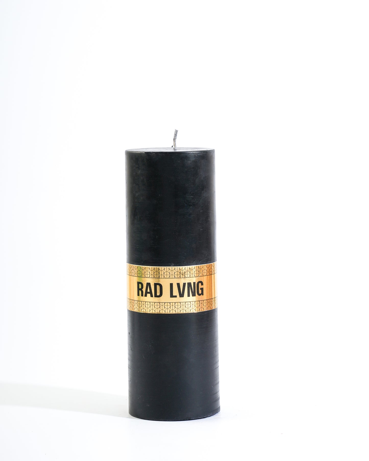 Black Lux Pillar Candle