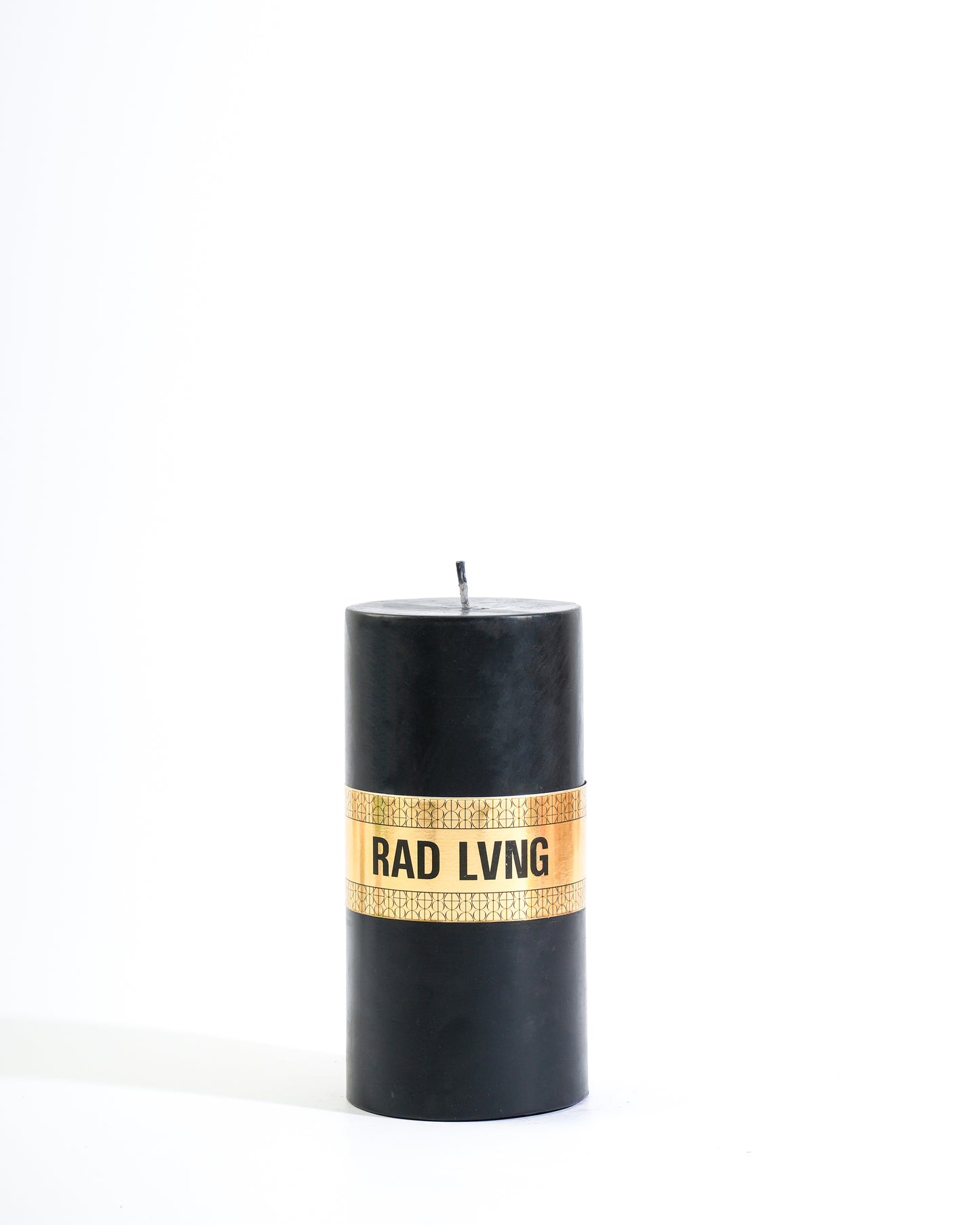Black Lux Pillar Candle