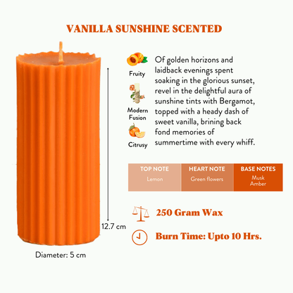 Belief - Vanilla Sunshine Scented Candle