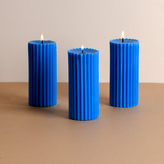 Combo of 3 'Belief' Candles - 10 Colour and Fragrance Options
