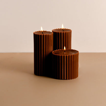 Combo of 2 'Belief' & 1 'Faith' Scented Candles - Lavender Fields Scented