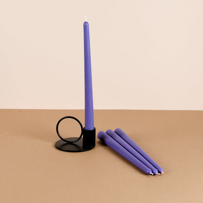 Set of 4 Ivory Tapered Candles - 13 Colour and Fragrance Options