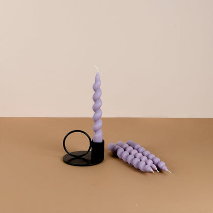 Set of 4 - Swirl Candlesticks