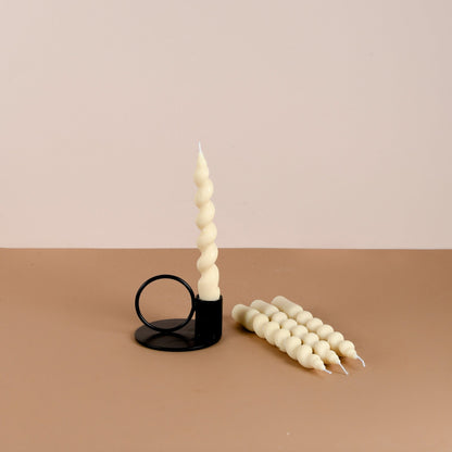 Set of 4 - Swirl Candlesticks