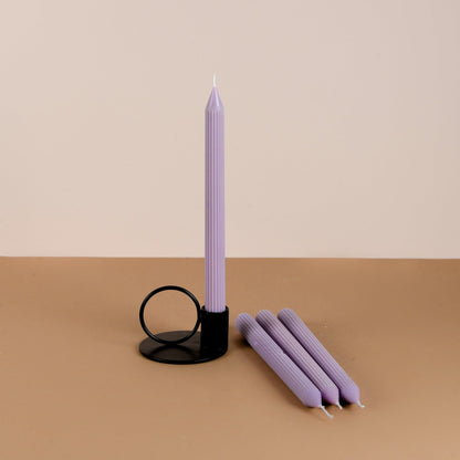 Set of 4 Guidance Taper Candles - Apple Jardin Scented