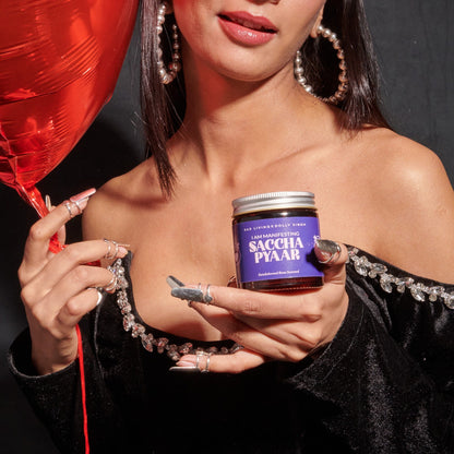 Saccha Pyaar - Sandalwood Rose Scented Candle