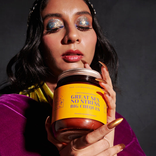 Great Sex, No Stress, Big Cheques - French Lavender Scented Candle