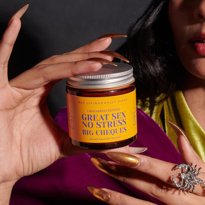 Great Sex, No Stress, Big Cheques - French Lavender Scented Candle