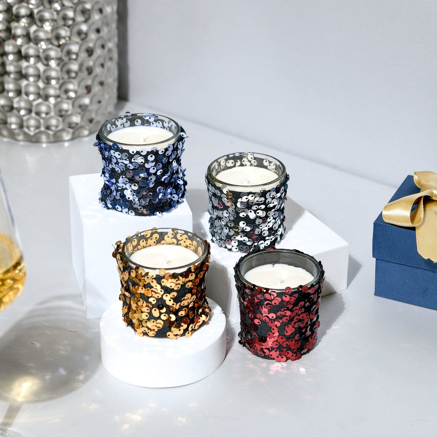 Soirée - Set of 4 Scented Votive Candles