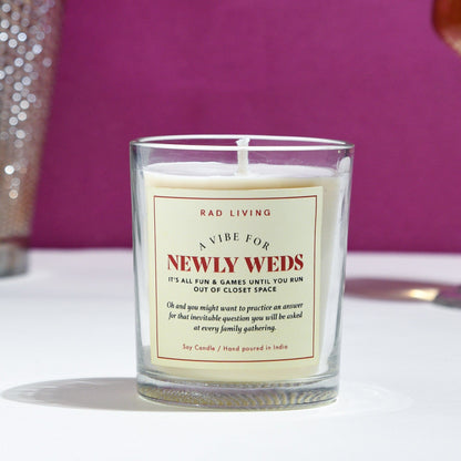 Newly Weds - Cupid's Flower Scented Candle