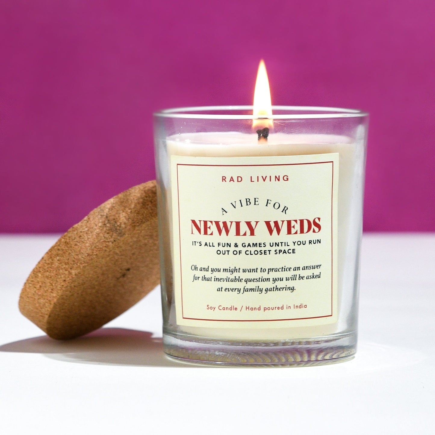 Newly Weds - Cupid's Flower Scented Candle