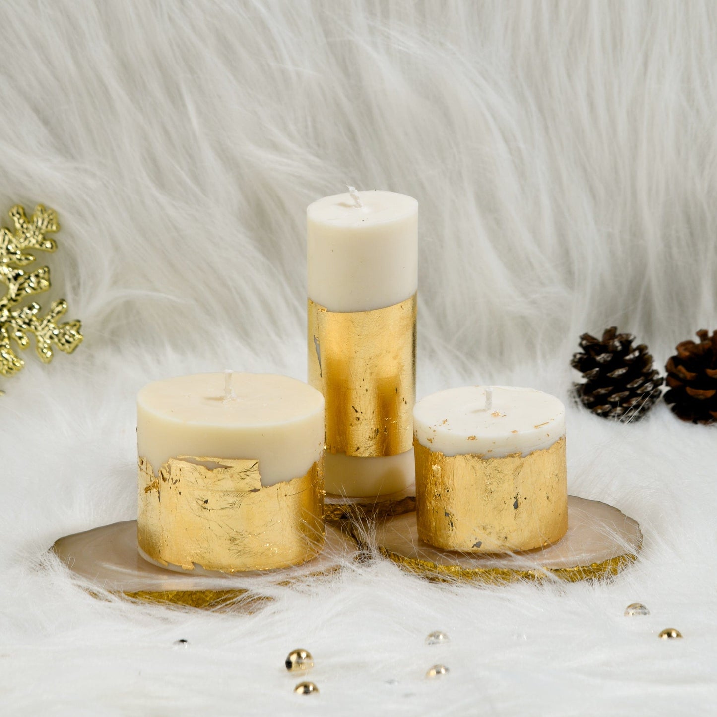 Set of 3 - Joy Candles