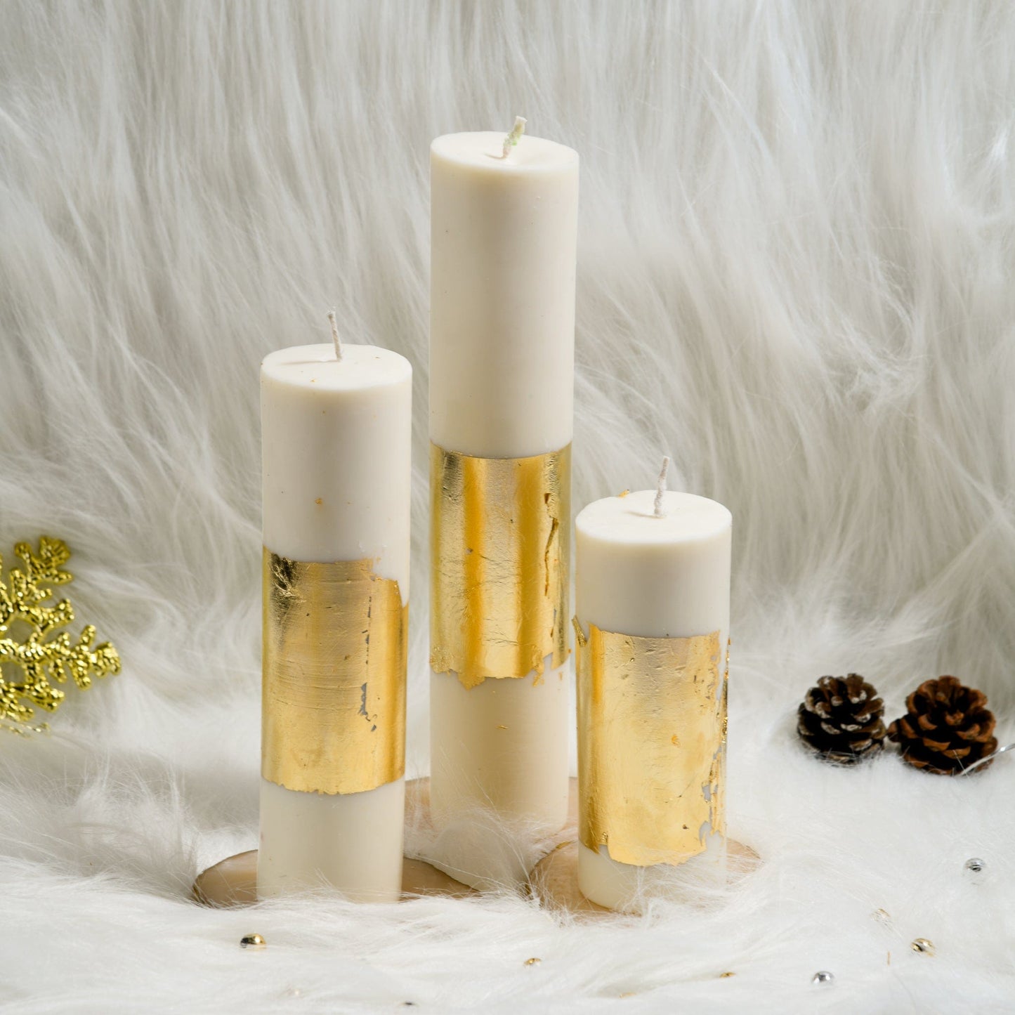 Set of 3 - Peace Candles