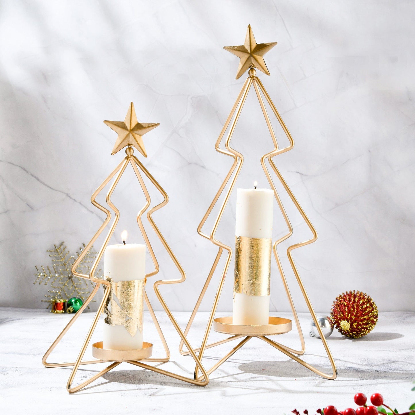 Christmas Tree Candle Stands