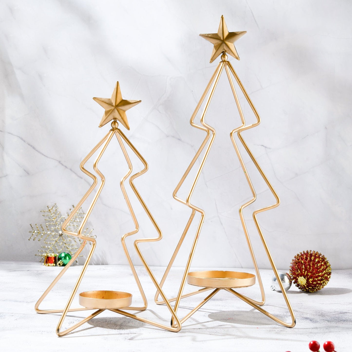 Christmas Tree Candle Stands