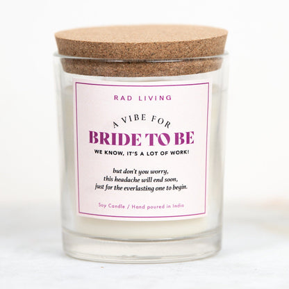 Bride to Be - Fresh Lilies Scented Candle