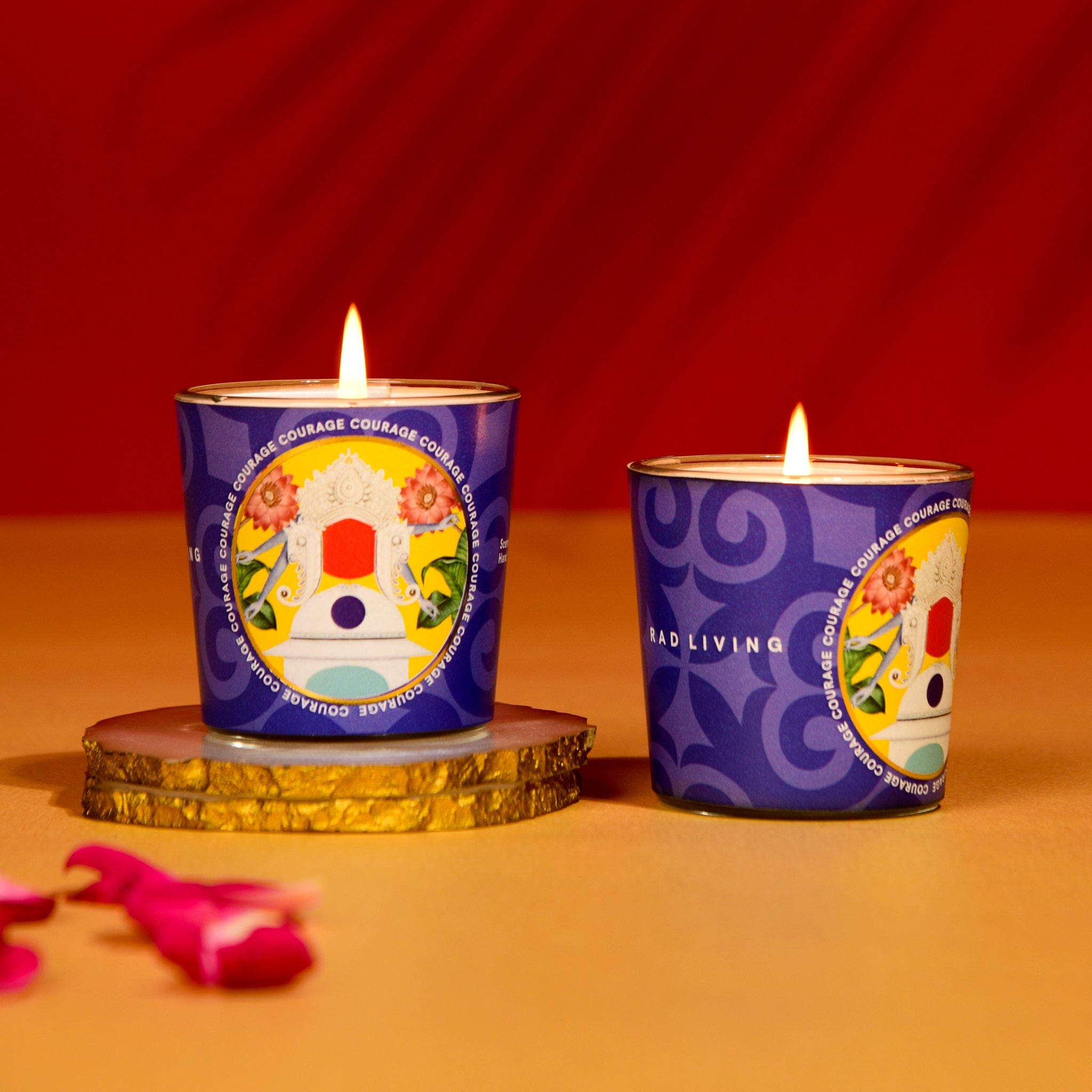 Courage - Set of 2 Scented Votive Candles
