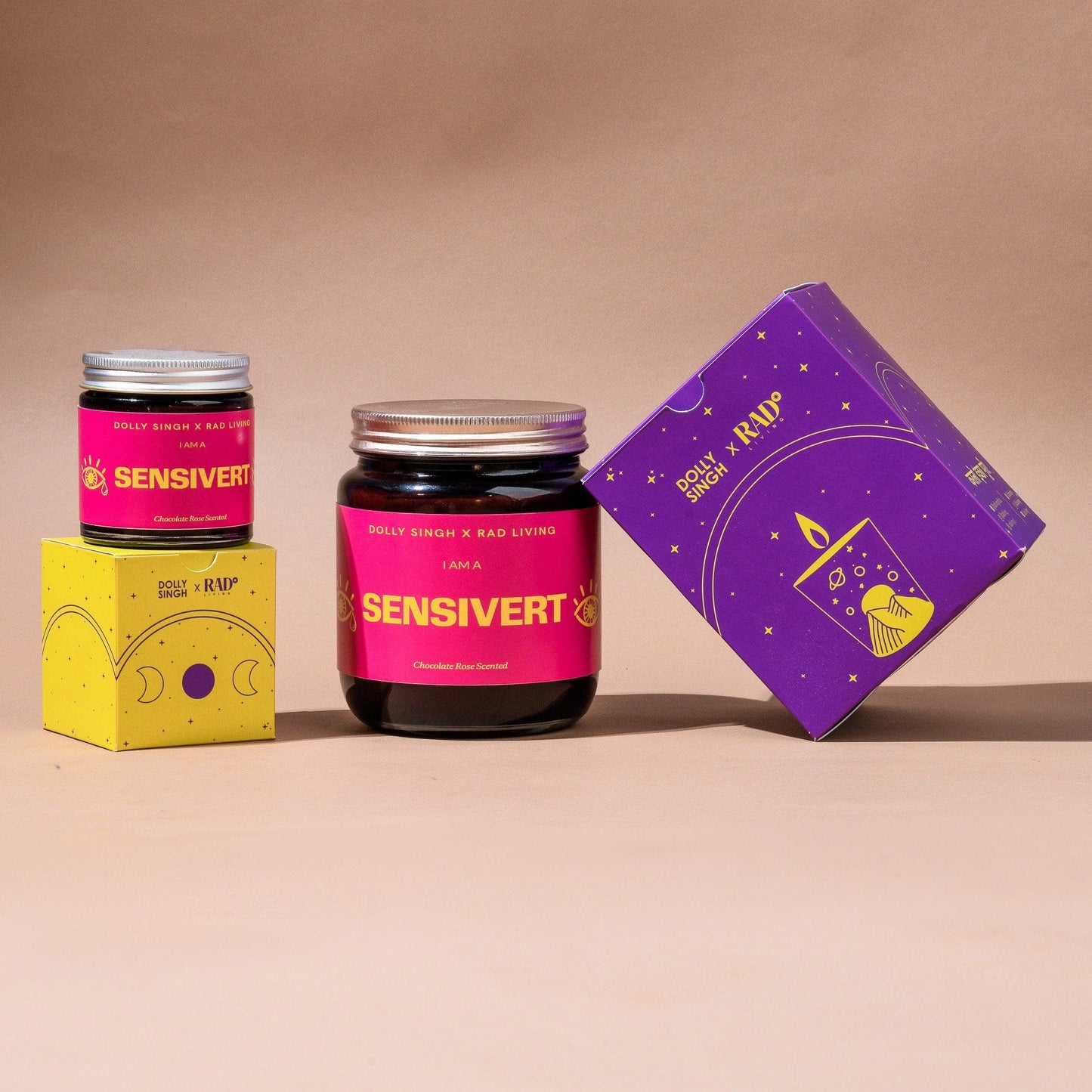 Sensivert - Chocolate Roses Scented Candle