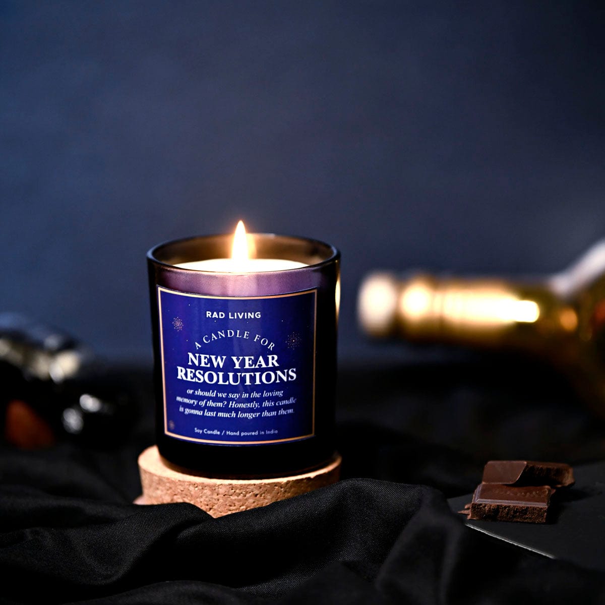 New Year Resolutions - Hot Cocoa Scented Candle