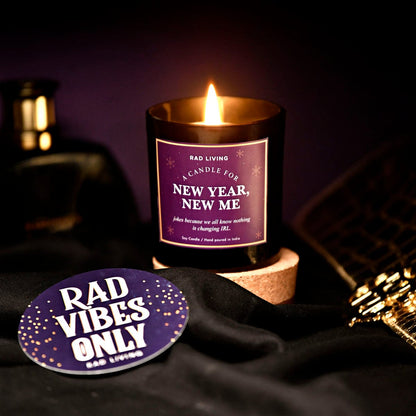 New Year, New Me - Sweet Plum Wine Scented Candle
