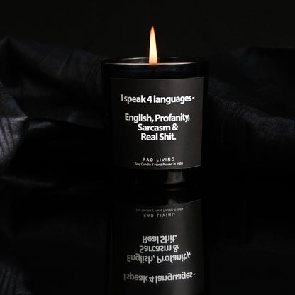 FLY #7 - British Tea Rose Scented Candle