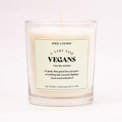 Vegans - Cucumber Lemonade Scented Candle