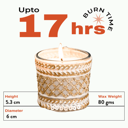 Inaayat - Gift Set of 2 Votive Candles (Orchid Paradise & Tropical Fruits Scented)