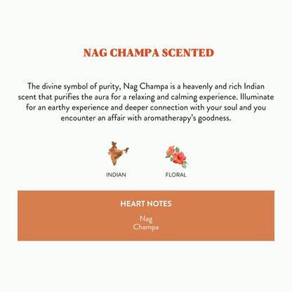 Illuminate - Nag Champa Scented 2 Wick Candle jar