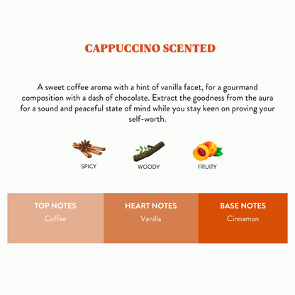 Work From Home - Cappuccino Scented Candle