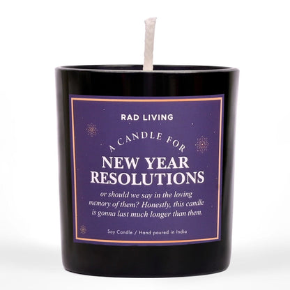 New Year Resolutions - Hot Cocoa Scented Candle