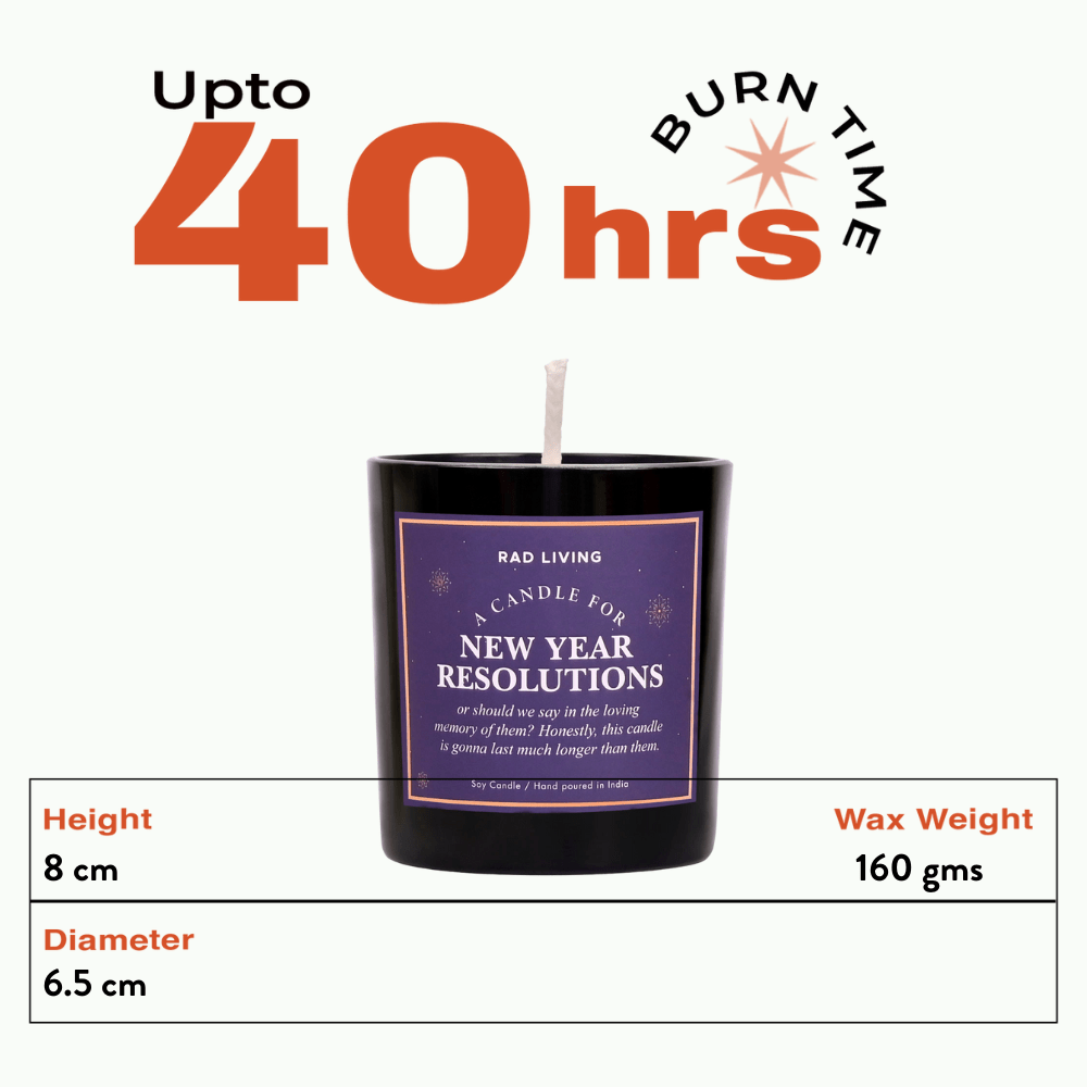New Year Resolutions - Hot Cocoa Scented Candle