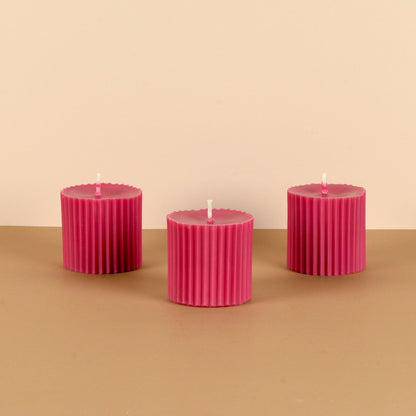 Combo of 3 Lavender 'Faith' Candles - Lavender Fields Scented