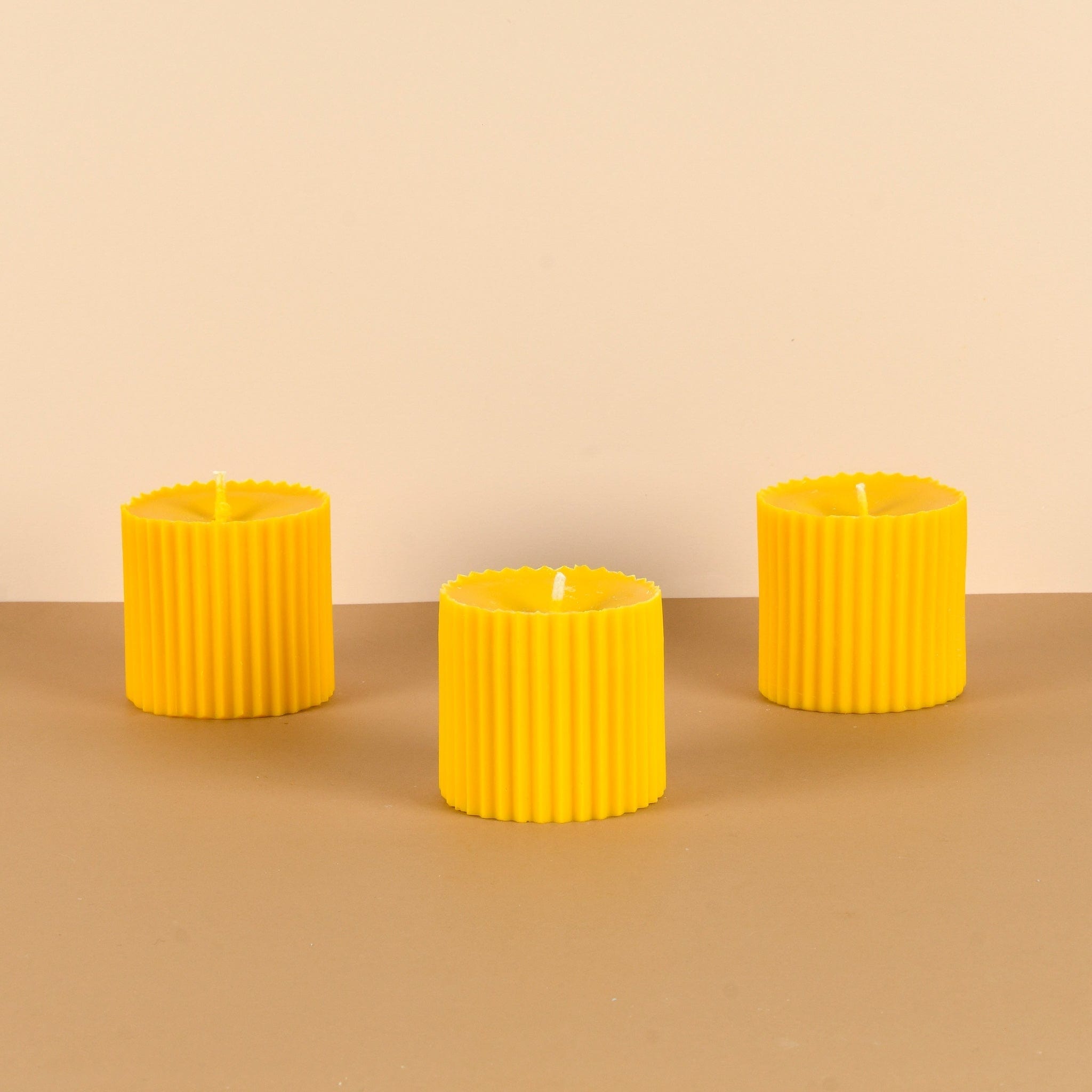 Combo of 3 Scented 'Faith' Candles - 10 Colour and Fragrance Options