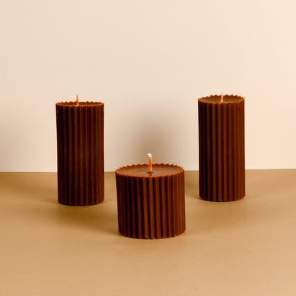 Combo of 2 'Belief' & 1 'Faith' Scented Candles - Crème de la Shea Scented