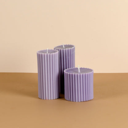 Combo of 2 'Belief' & 1 'Faith' Scented Candles - Fête Tropical Scented