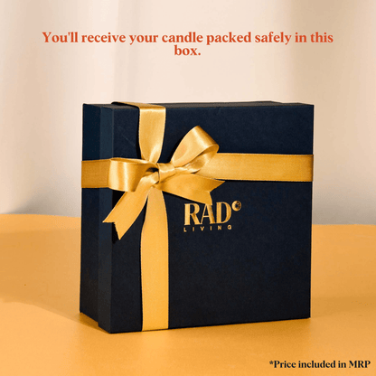 Chandni - Medium Flat Bowl Mirror Mosaic Candle | Gift Hamper